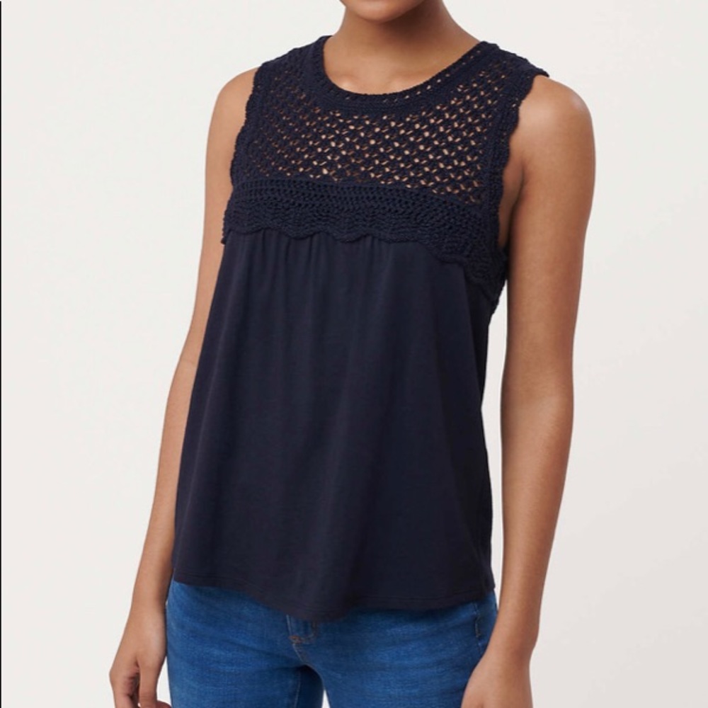 NWT Loft Crochet Tank Top